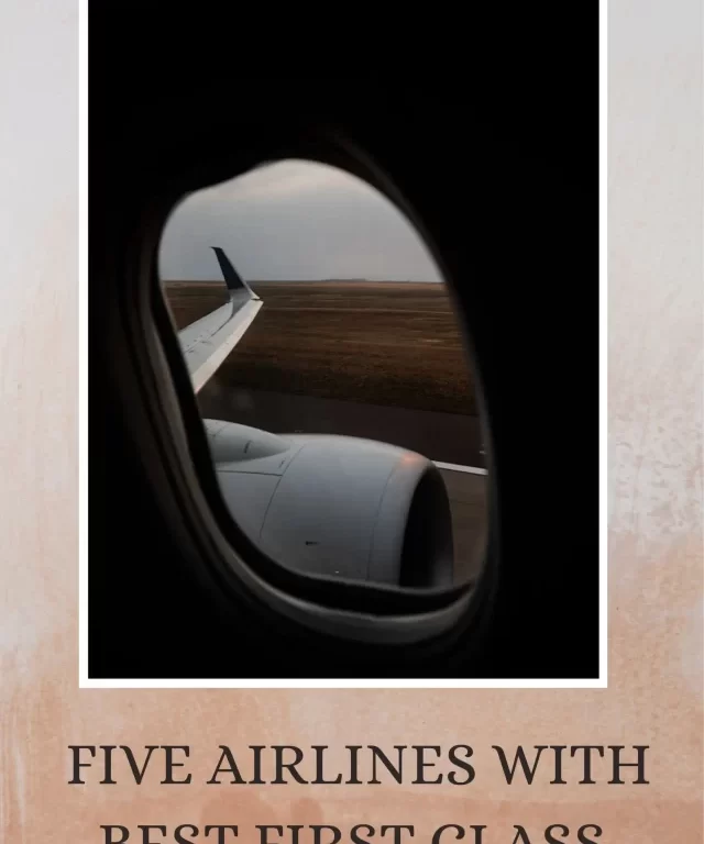 FIVE AIRLINES WITH BEST FIRST CLASS Aviationhub11