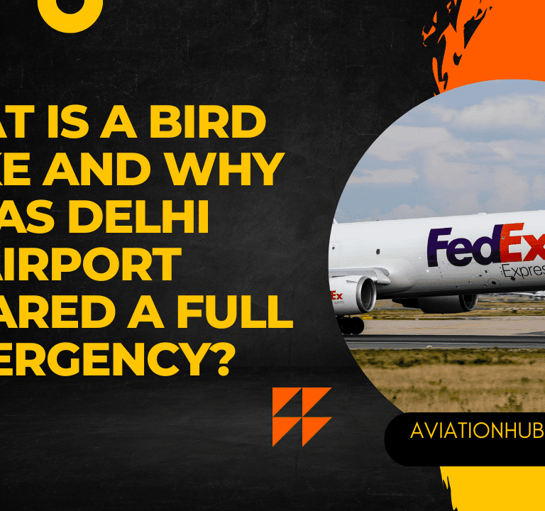 What is Bird Strike and why the Delhi airport declared a full emergency due to a FedEx flight know more.