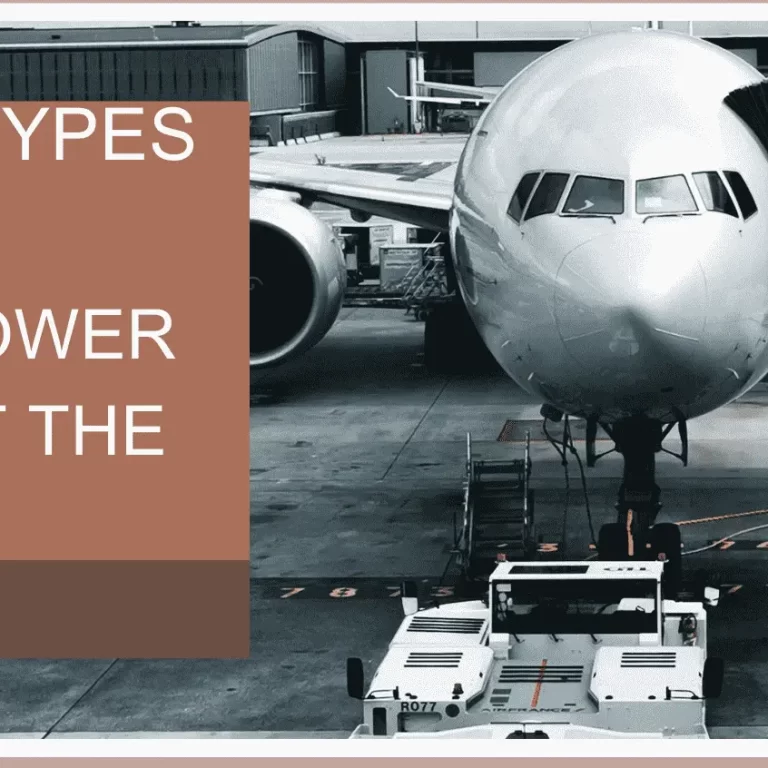 Exploring the Different Types of Aircraft Power Sources at the Gate