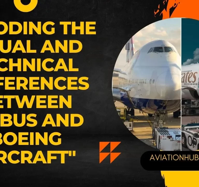 Decoding the Visual and Technical Differences between Airbus and Boeing Aircraft