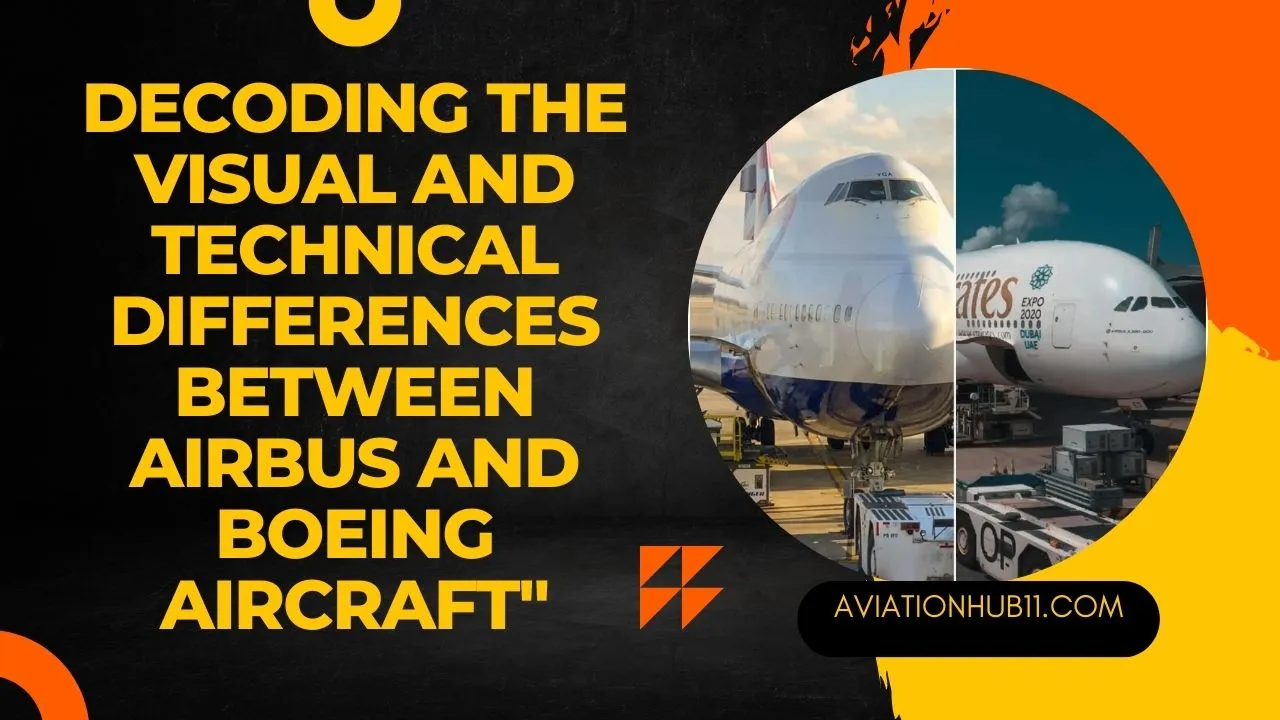 Decoding the Visual and Technical Differences between Airbus and Boeing Aircraft”