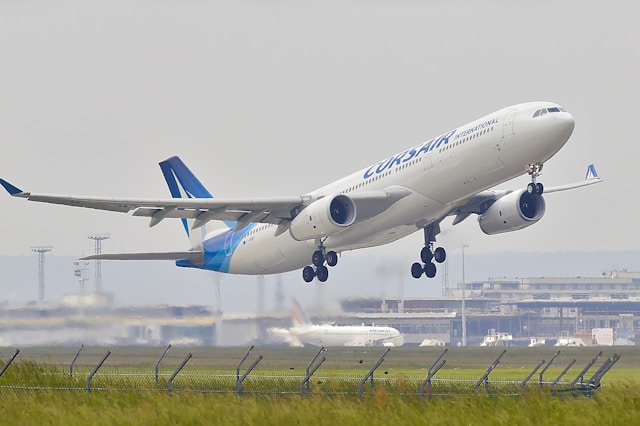Pilot rotating aircraft at VR speed during takeoff.